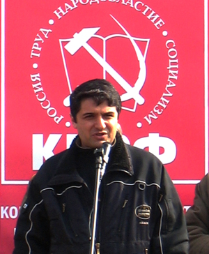 кандидат в депутаты Армен Бениаминов